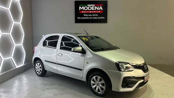 TOYOTA ETIOS 1.3 X 16V FLEX 4P MANUAL TOYOTA ETIOS 1.3 X 16V FLEX 4P MANUAL